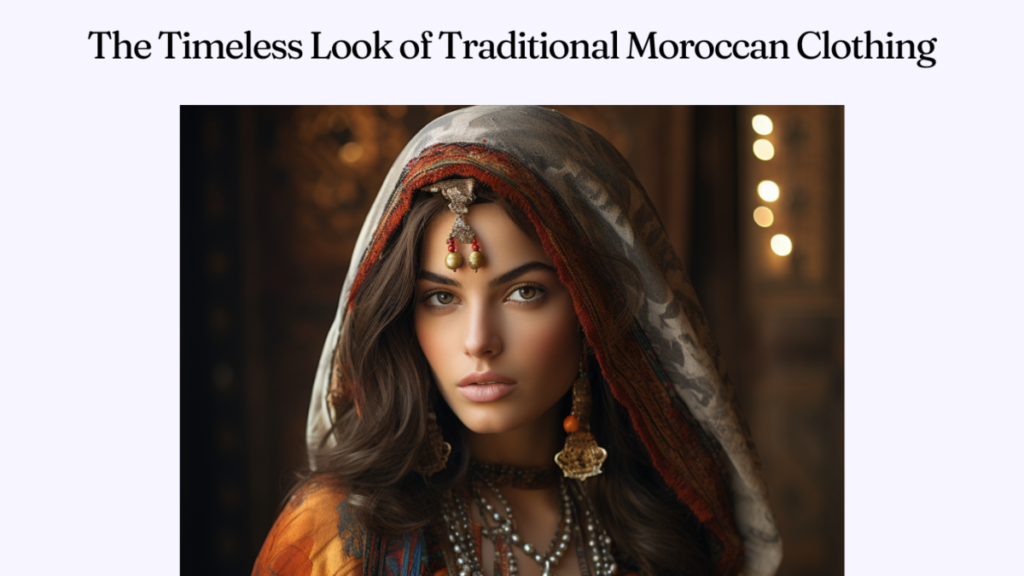 The Timeless Look of Traditional Moroccan Clothing