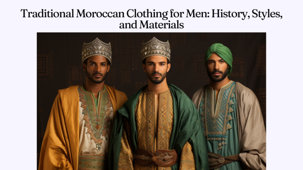 Traditional Moroccan Clothing for Men: History, Styles, and Materials