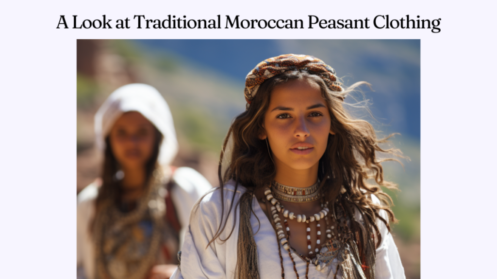 A Look at Traditional Moroccan Peasant Clothing